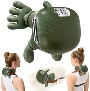 4D Wireless Neck Massager with Heat, Portable Bionic Massage with Real Human Hand Kneading, Neck Massager for Pain Relief Deep Tissue, Body Muscle Pain Relief, Perfect Relaxation Gifts for Men Women 4D Wireless Neck Massager with Heat, Portable Bionic Massage with Real Human Hand Kneading, Neck Massager for Pain Relief Deep Tissue, Body Muscle Pain Relief, Perfect Relaxation Gifts for Men Women
