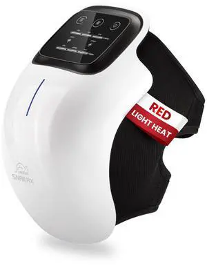 Cordless Knee Massager with Heat, Red Light & Vibration Knee Wrap Cordless Knee Massager with Heat, Red Light & Vibration Knee Wrap