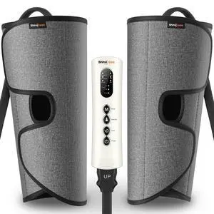 Leg Compression Massager for Circulation and Pain Relief Fsa, Air Compression Calf Massager with 3 Modes 3 Intensities 2 Timing, for Restless Legs Syndrome Relief, Wellness Gift for Mom Dad Leg Compression Massager for Circulation and Pain Relief Fsa, Air Compression Calf Massager with 3 Modes 3 Intensities 2 Timing, for Restless Legs Syndrome Relief, Wellness Gift for Mom Dad