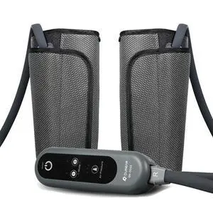 Air Compression Leg Massager for Circulation & Pain Relief, Calf Massagers with 2 Modes & 3 Intensities, Sequential Compression Device (SCD) for RLS, Edema, FSA-HSA - Ideal Gift Air Compression Leg Massager for Circulation & Pain Relief, Calf Massagers with 2 Modes & 3 Intensities, Sequential Compression Device (SCD) for RLS, Edema, FSA-HSA - Ideal Gift