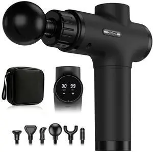 Massage Gun, Deep Tissue Percussion Massager 30 Speeds for Pain Relief Massage Gun, Deep Tissue Percussion Massager 30 Speeds for Pain Relief