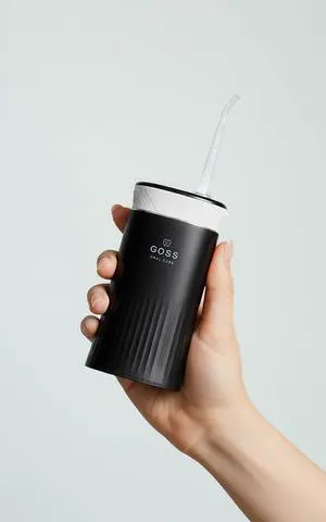 Goss Oral Care Portable Water Flosser for Teeth Cleaning Cordless, Rechargeable Water Flosser for Travel, Braces, Implants, Crowns & Gum Health Goss Oral Care Portable Water Flosser for Teeth Cleaning Cordless, Rechargeable Water Flosser for Travel, Braces, Implants, Crowns & Gum Health