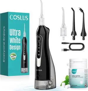 ADA Accepted C20 Water Dental Flosser Teeth Pick, 300ML Larger Tank ADA Accepted C20 Water Dental Flosser Teeth Pick, 300ML Larger Tank