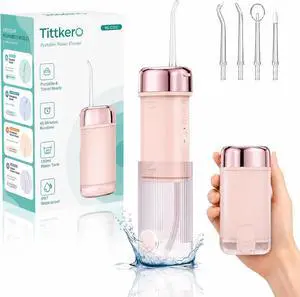Palm-Sized Travel Water Flosser, Foldable Mini Oral Irrigator for Braces Palm-Sized Travel Water Flosser, Foldable Mini Oral Irrigator for Braces