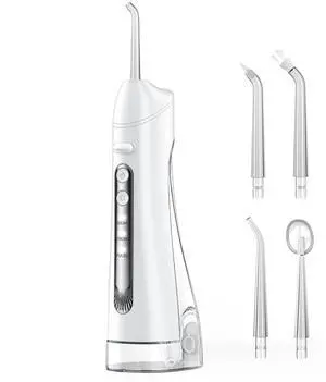 Water Flosser, Water Dental Flosser Pick for Teeth, IPX7 Waterproof Oral Irrigator, 3 Modes 4 Replaceable Jet Tips, Professional Flossing Cleaning Picks for Home Travel Gums, Braces Care Water Flosser, Water Dental Flosser Pick for Teeth, IPX7 Waterproof Oral Irrigator, 3 Modes 4 Replaceable Jet Tips, Professional Flossing Cleaning Picks for Home Travel Gums, Braces Care