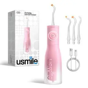 C30 Cordless Water Flosser, 300ml Tank, 5 Modes, IPX7, Pink C30 Cordless Water Flosser, 300ml Tank, 5 Modes, IPX7, Pink