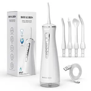 C15 Rechargeable Cordless Water Flosser, White C15 Rechargeable Cordless Water Flosser, White