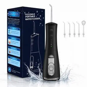 Water Flosser,Water Dental Flosser Pick for Teeth,Portable Water Flosser,300ml Large-Capacity Water Tank,4 Modes, Comes with 5 Nozzles,Ideal for Dental Care at Home,Traveling and Gift(Black, 300ml) Water Flosser,Water Dental Flosser Pick for Teeth,Portable Water Flosser,300ml Large-Capacity Water Tank,4 Modes, Comes with 5 Nozzles,Ideal for Dental Care at Home,Traveling and Gift(Black, 300ml)