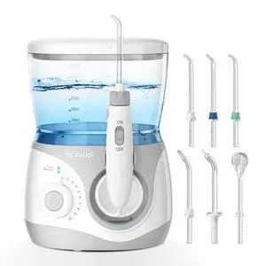 Advanced Water Flosser for Teeth, Electric Power Oral irrigator with 10 Pressure Settings, 8 Nozzles Includes Special Nasal tip 600 ml Tank Ideal for Gums Braces Implants (Large) Advanced Water Flosser for Teeth, Electric Power Oral irrigator with 10 Pressure Settings, 8 Nozzles Includes Special Nasal tip 600 ml Tank Ideal for Gums Braces Implants (Large)