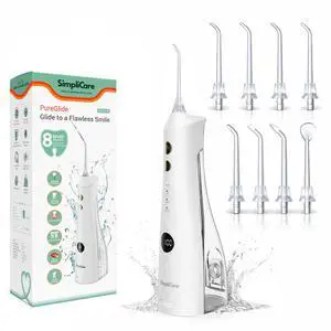 Cordless Water Flosser, 10-150 PSI for Braces & Sensitive Gums Cordless Water Flosser, 10-150 PSI for Braces & Sensitive Gums