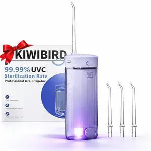 Mini Water Flosser for Travel, Ultra-Portable Cordless Oral Irrigator with UVC Light, IPX8 Waterproof 3 Modes, 230mL Teeth Cleaner for Tonsil Stones & Braces Care - Home & Travel (Purple) Mini Water Flosser for Travel, Ultra-Portable Cordless Oral Irrigator with UVC Light, IPX8 Waterproof 3 Modes, 230mL Teeth Cleaner for Tonsil Stones & Braces Care - Home & Travel (Purple)