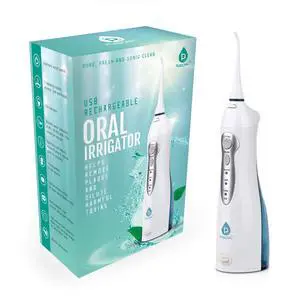 USB Rechargeable Oral Irrigator Water Flosser, Helps Remove Plaque and Dilute Harmful Toxins. USB Rechargeable Oral Irrigator Water Flosser, Helps Remove Plaque and Dilute Harmful Toxins.