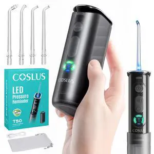 T50 Portable Water Dental Flosser for Travel with Screen Display T50 Portable Water Dental Flosser for Travel with Screen Display