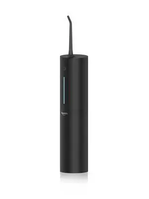Black Water Flosser Cordless Portable Dental Irrigator Travel Shower Strong Pick Floss IPX7 200ML Must Have for Kids Braces Bridges (Black Black Water Flosser Cordless Portable Dental Irrigator Travel Shower Strong Pick Floss IPX7 200ML Must Have for Kids Braces Bridges (Black