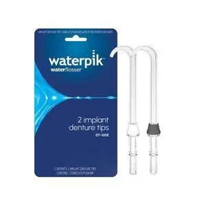 Water Flosser Implant Denture Replacement Tips, 2 Count DT-100E Water Flosser Implant Denture Replacement Tips, 2 Count DT-100E