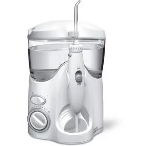 Ultra Water Flosser, White - 90+ Seconds of Flossing Time - 10 Pressure Settings, 360-Degree Tip Rotation - Includes Six Tips & Built-in Tip Storage Ultra Water Flosser, White - 90+ Seconds of Flossing Time - 10 Pressure Settings, 360-Degree Tip Rotation - Includes Six Tips & Built-in Tip Storage