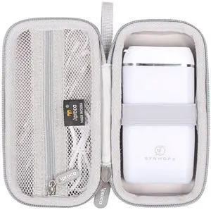 Case Compatible with SYNHOPE Water Flosser Oral Irrigator Water Teeth Cleaner Pick, Portable Storage Bag for Accessories -Grey (Case Only) Case Compatible with SYNHOPE Water Flosser Oral Irrigator Water Teeth Cleaner Pick, Portable Storage Bag for Accessories -Grey (Case Only)