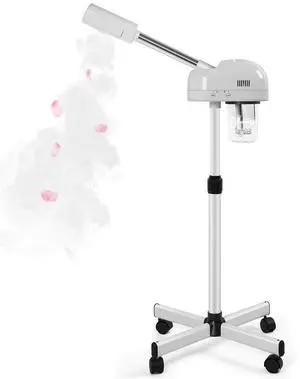 Height Adjustable Professional Facial Steamer, White Height Adjustable Professional Facial Steamer, White