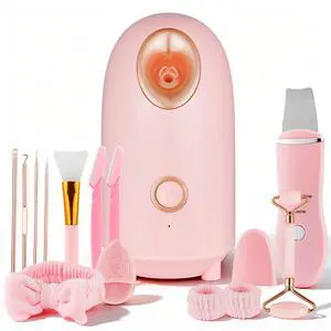 Facial Steamer Spa Kit with 8 Skin Care Tools Facial Steamer Spa Kit with 8 Skin Care Tools