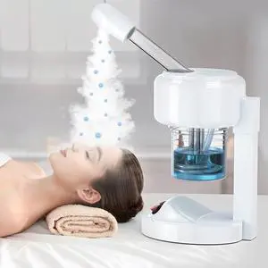 Portable Facial Steamer with Removable Water Cup, UV Ozone Nano Ionic Face Steamer for Facial Deep Cleaning, Unclogs Pores, Hydrating and Sinus Relief for Women Men Home SPA, Warm Mist Portable Facial Steamer with Removable Water Cup, UV Ozone Nano Ionic Face Steamer for Facial Deep Cleaning, Unclogs Pores, Hydrating and Sinus Relief for Women Men Home SPA, Warm Mist