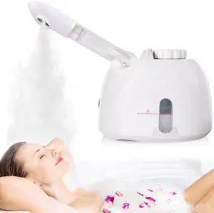 Facial Mist Steamer,Facial Steamers with 360° Rotatable Sprayer, Face Steamer for Facial Deep Cleaning, Hot Mist Humidifier Steam for Face Spa Sinuses Moisturizing, Homeuse or Salon Facial Mist Steamer,Facial Steamers with 360° Rotatable Sprayer, Face Steamer for Facial Deep Cleaning, Hot Mist Humidifier Steam for Face Spa Sinuses Moisturizing, Homeuse or Salon