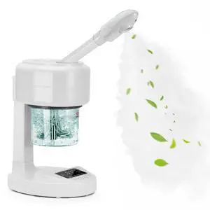 Facial Steamer Nano Ionic Face Steamer with Extendable Arm,Portable Facial Steamer 360°Rotating Nozzle Esthetician Steamer for Personal Care at Home or Salon Facial Steamer Nano Ionic Face Steamer with Extendable Arm,Portable Facial Steamer 360°Rotating Nozzle Esthetician Steamer for Personal Care at Home or Salon