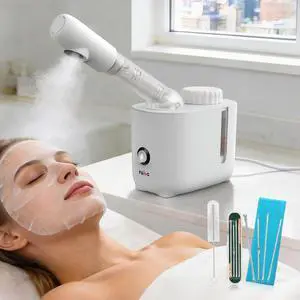 Facial Steamer Nano Ionic Face Steamer with 360° Rotating Arm Facial Steamer Nano Ionic Face Steamer with 360° Rotating Arm