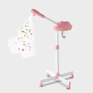 Professional Facial Steamer, Face Steam on Wheel, Estheticians Steamer-Pink Professional Facial Steamer, Face Steam on Wheel, Estheticians Steamer-Pink