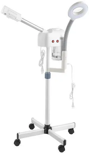 2 in 1 Facial Steamer with 5X Magnification Light, Deep Cleaning 2 in 1 Facial Steamer with 5X Magnification Light, Deep Cleaning