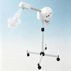 Professional Facial Steamer, Ozone Face Steamer with 360° Rotatable Nozzle, 44.1-52in Adjustable Height Facial Steamer on Wheels, Skin Care Equipment for Salon Spa Home Beauty Professional Facial Steamer, Ozone Face Steamer with 360° Rotatable Nozzle, 44.1-52in Adjustable Height Facial Steamer on Wheels, Skin Care Equipment for Salon Spa Home Beauty