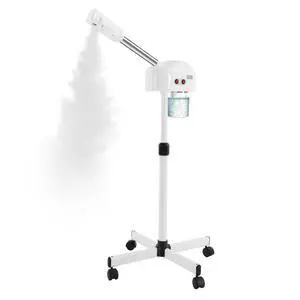 Professional Facial Steamer with Ozone-Infused Steam, 110V Adjustable 360° Nozzle & Height (44-52in), 0.2Gal Large Tank for Home Spa, Salon, Skin Care - Deep Cleansing & Moisturizing Professional Facial Steamer with Ozone-Infused Steam, 110V Adjustable 360° Nozzle & Height (44-52in), 0.2Gal Large Tank for Home Spa, Salon, Skin Care - Deep Cleansing & Moisturizing
