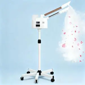 2 in 1 Facial Steamer with Hot & Cold Mist for Deep Cleaning and Hydration 2 in 1 Facial Steamer with Hot & Cold Mist for Deep Cleaning and Hydration