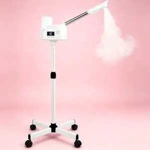 Professional Facial Steamer with Hot Mist Spray, Timer for Deep Hydration Professional Facial Steamer with Hot Mist Spray, Timer for Deep Hydration