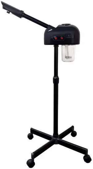 Professional Facial Steamer, Hot Mist, Ozone Humidifier, Black Professional Facial Steamer, Hot Mist, Ozone Humidifier, Black