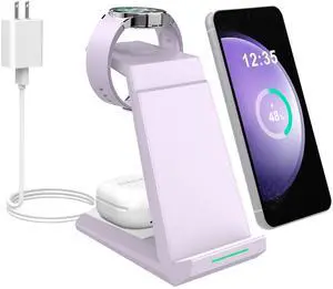 3 in 1 Wireless Charger for Samsung Multiple Devices 3 in 1 Wireless Charger for Samsung Multiple Devices