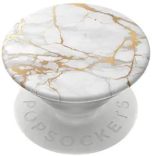 Adhesive Phone Grip, Holder, Phone Stand, Gold - Gold Lutz Marble Adhesive Phone Grip, Holder, Phone Stand, Gold - Gold Lutz Marble