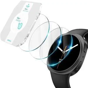 3-Pack Auto-Alignment Screen Protector for 44mm Galaxy Watch 9/8 3-Pack Auto-Alignment Screen Protector for 44mm Galaxy Watch 9/8