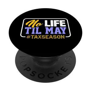 Tax Season Cute Accountant CPA Bookkeeper Funny Gift PopSockets PopGrip: Swappable Grip for Phones & Tablets Tax Season Cute Accountant CPA Bookkeeper Funny Gift PopSockets PopGrip: Swappable Grip for Phones & Tablets