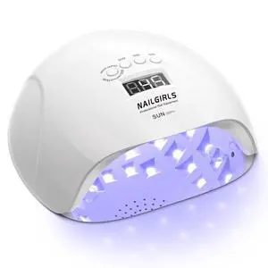150W UV LED Nail Lamp with Auto Sensor - Fast Curing Gel Polish Acrylic Nail Dryer, UV Nail Light 4 Timer Settings, 36 LED Beads and Automatic Sensor for Home Salon Use 150W UV LED Nail Lamp with Auto Sensor - Fast Curing Gel Polish Acrylic Nail Dryer, UV Nail Light 4 Timer Settings, 36 LED Beads and Automatic Sensor for Home Salon Use