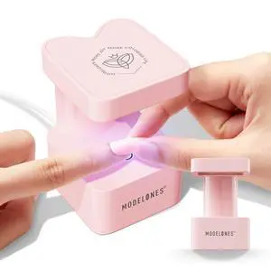 Mini UV Light for Gel Nails Flash Curing 2 Timers Mini UV Light for Gel Nails Flash Curing 2 Timers