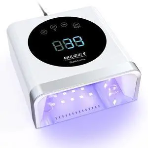 Professional UV Nail Lamp, Large Space for Long Nails, Fast Curing Gel Polish Light, Touch Screen, 4 Timer 30/60/90/120s, Infrared Sensor, Salon and Home Use, Gift for Women, Manicurist Professional UV Nail Lamp, Large Space for Long Nails, Fast Curing Gel Polish Light, Touch Screen, 4 Timer 30/60/90/120s, Infrared Sensor, Salon and Home Use, Gift for Women, Manicurist