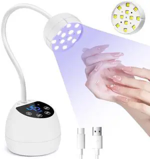 UV LED Nail Lamp, 36W Mini Cordless Flash Cure Nail Lamp for Gel Nails UV LED Nail Lamp, 36W Mini Cordless Flash Cure Nail Lamp for Gel Nails