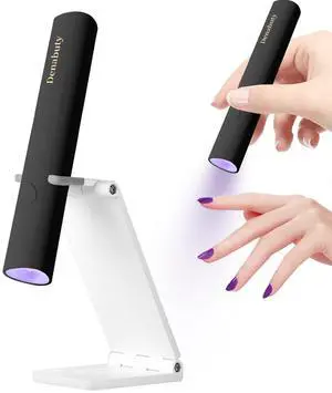 UV Light for Gel Nails, Mini UV LED Nail Lamp Handheld with Stand UV Light for Gel Nails, Mini UV LED Nail Lamp Handheld with Stand