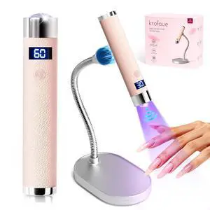 Handheld UV Lamp with Auto-Sensor, Rechargeable Nail Dryer Handheld UV Lamp with Auto-Sensor, Rechargeable Nail Dryer
