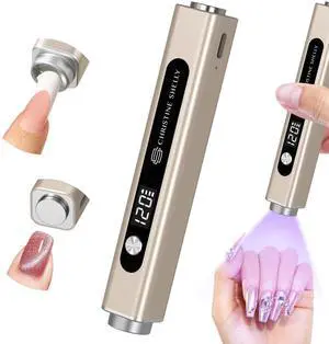 Flash Cure Nail Lamp, 3 in 1 UV Nail Lamp Handheld UV Light for Gel Nails Flash Cure Nail Lamp, 3 in 1 UV Nail Lamp Handheld UV Light for Gel Nails
