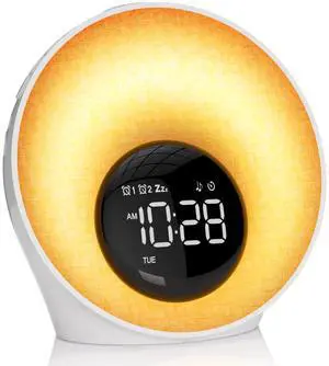 Sunrise Alarm Clock, Wake Up Light, Sleep Sound Machine for Bedroom Sunrise Alarm Clock, Wake Up Light, Sleep Sound Machine for Bedroom