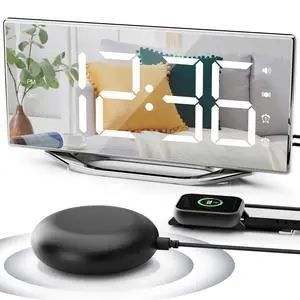 Extra Loud Vibrating Alarm Clock with Bed Shaker Extra Loud Vibrating Alarm Clock with Bed Shaker