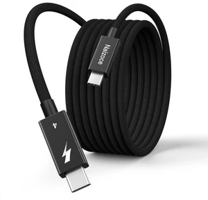 240W Thunderbolt 4 Cable for USB4,6.6FT USB 4 Cable 40Gbps Data Transfer,8K/4K HD Display,USB C to C Braided Data Cable Fast Charging & Data Sync for Thunderbolt 3,MacBook Pro/Air,iPhone 17/16/15,iPad 240W Thunderbolt 4 Cable for USB4,6.6FT USB 4 Cable 40Gbps Data Transfer,8K/4K HD Display,USB C to C Braided Data Cable Fast Charging & Data Sync for Thunderbolt 3,MacBook Pro/Air,iPhone 17/16/15,iPad