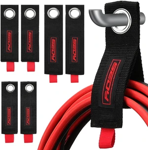 6 Pack Heavy Duty Large Storage Straps, 13", 10", 17" Reusable Cable Ties with Carry Handle, Cord Organizer Loop Hangers for Extension Cords, Hoses, Power Cables, and Ropes 6 Pack Heavy Duty Large Storage Straps, 13", 10", 17" Reusable Cable Ties with Carry Handle, Cord Organizer Loop Hangers for Extension Cords, Hoses, Power Cables, and Ropes