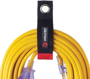 Easy Hang Extension Cord Organizer Holder, 14", Holds 75 lbs | Straps Fit 25-50 Ft Cords; Hangs On Wall Hooks And Nails; Garage Organization And Storage For Air Hoses, Ropes And Cables Easy Hang Extension Cord Organizer Holder, 14", Holds 75 lbs | Straps Fit 25-50 Ft Cords; Hangs On Wall Hooks And Nails; Garage Organization And Storage For Air Hoses, Ropes And Cables